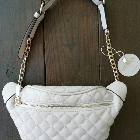  SOFT PINK GOLD CHAIN BELT BAG - Picture 4 of 6